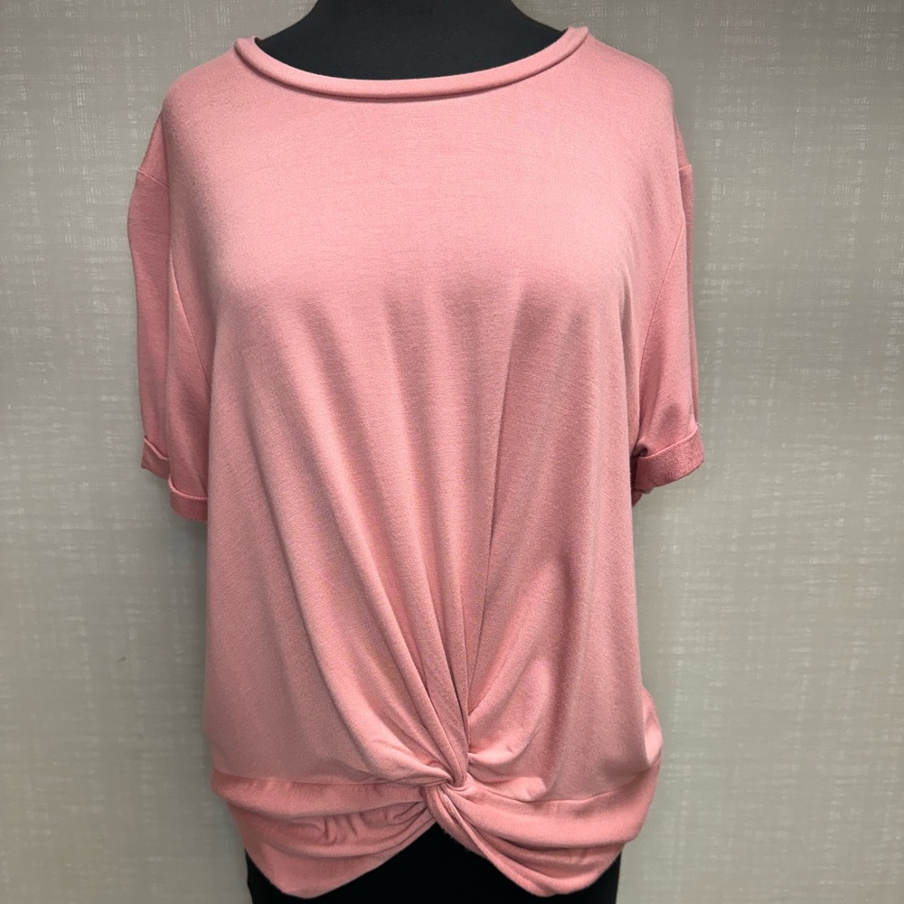 Tribal T-Shirt w/ Faux Knot